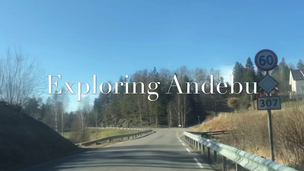 Exploring Andebu in Norway