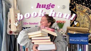 HUGE BOOK HAUL! (20+ books)