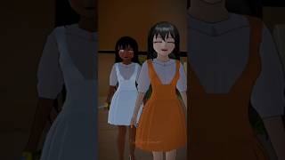 The Cursed Twins 👭Part 2 #shorts #sakuraschoolsimulator #horror #drama
