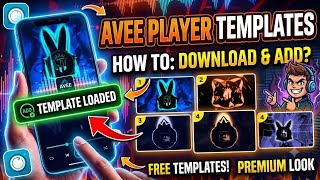 How to Download & Add Avee Player Templates | Phonunk Avee Player Template 2026 screenshot 2