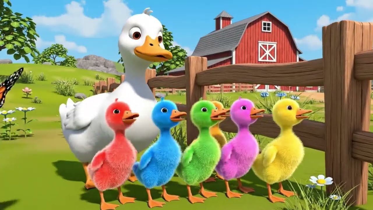 Animal Song - Five Little Ducks