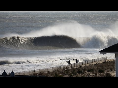 Historic &quot;20-25ft&quot; Swell Forecast 50 YEAR STORM in New Jersey