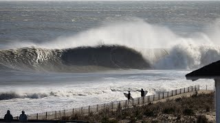Historic "20-25ft" Swell Forecast 50 YEAR STORM in New Jersey