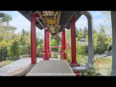 THE FLASH™: Vertical Velocity POV - Six Flags Great America