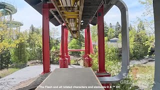 THE FLASH™: Vertical Velocity POV - Six Flags Great America