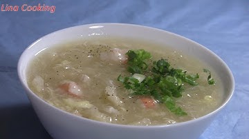 Cách nấu SÚP BONG BÓNG CÁ thơm ngon để đãi tiệc -  FISH MAW SOUP || Lina Cooking