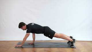 Tall Plank Walk Forward