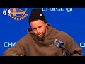 Stephen Curry Reacts to Klay Thompson&#39;s Game-Winner vs Kings, Postgame Interview