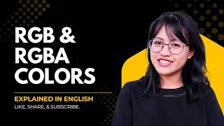 HTML Colours – RGB And RGBA | Explained In English – Learn This Way To Add Colours To Your HTML Code