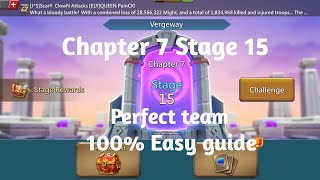 Lords mobile Vergeway chapter 7 Stage 15 easiest guide