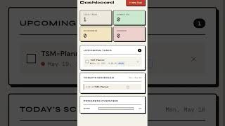Personal App: Task Schedule Management - Planner. #android #ios