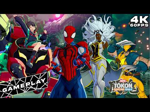 MARVEL TOKON FIGHTING SOULS Gameplay - Anime-Style Fighting Game (4K60FPS)