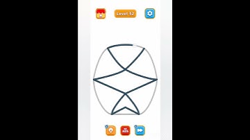 One Line: Drawing Puzzle Game - Level 32 #gameshorts #games #puzzlesolving #drawinggame