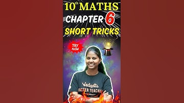 10th Maths | Chapter 6 Problems - Short Tricks #publicexam2025 #maths #stateboard