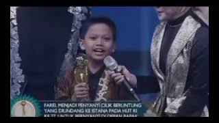 Download Lagu farel dapat penghargaan penyanyi solo pendatang baru terpopuler MP3
