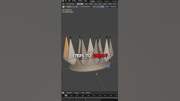 How to increase undo steps in blender? #shorts