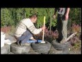 Pound an Earthship Tire the Easy Way with Dustin East