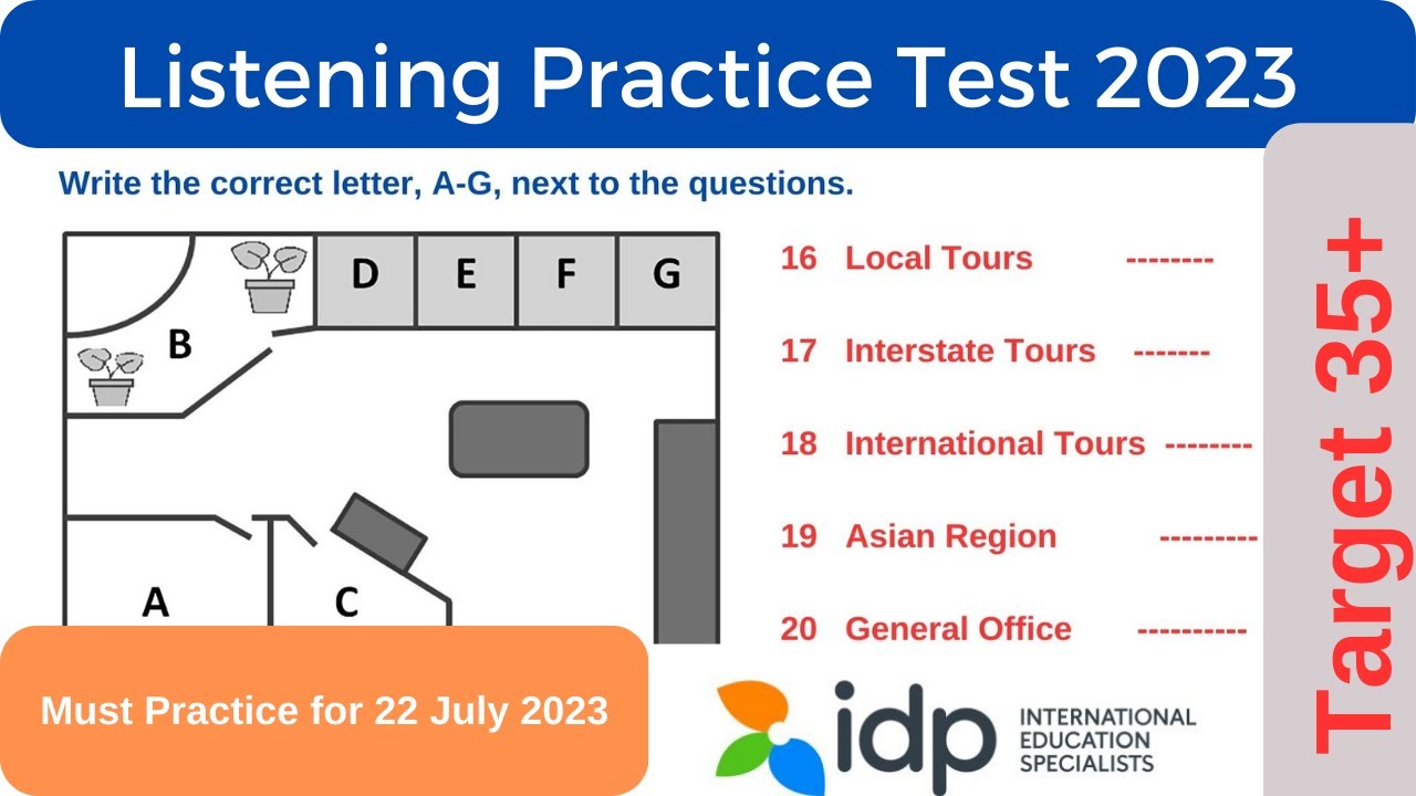 IELTS LISTENING PRACTICE TEST WITH ANSWER KEY | Target 35 + - YouTube