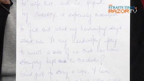 Are you a risk taker? (Handwriting Analysis Pt 2)