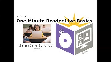 One Minute Reader Live: Basics