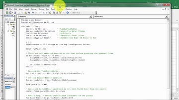 Using Microsoft Excel to Manage Document Archiving with VBA