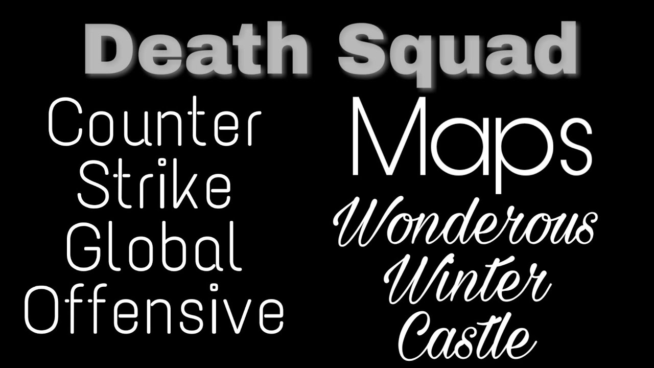 Counter Strike: Global Offensive Maps (Wonderous Winter Castle) - YouTube