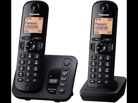 Panasonic KX-TGC222EB DECT Cordless Phone with Answering Machine for Home - Review