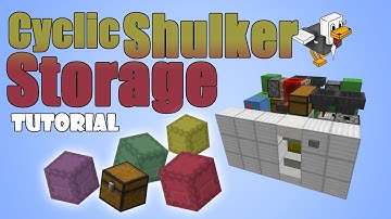 Minecraft 1.11 - Cyclic Shulker Box Storage - Updated