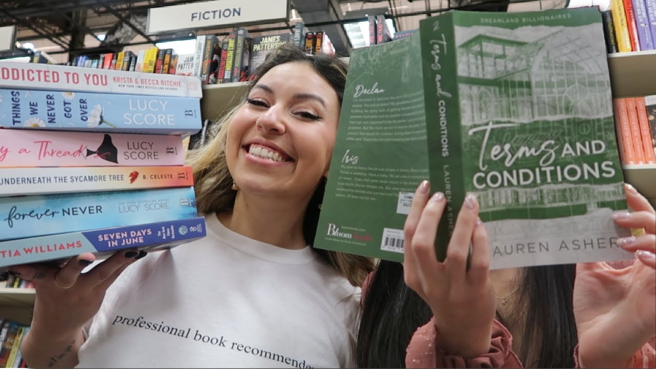 spend the day w me ft. lauren asher *a bookish vlog* - YouTube