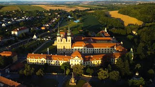 Obec Velehrad Dji Mini 2 4K Drone Footage Czech Republic