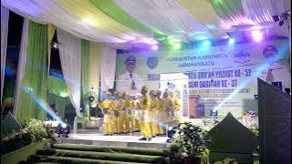 festival nasyid.utusan kecamatan BILAHULU, judul lagu ZAIROR. syahdu banget