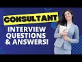 Consultant Interview Questions with Answers