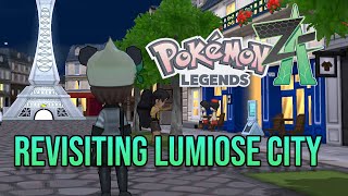Revisiting Lumiose City in Pokemon X & Y : Now That Pokemon Legends Z-A