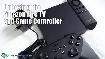 Unboxing the Amazon FireTV and Game Controller