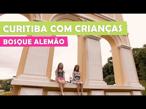 CURITIBA COM CRIANÇAS: BOSQUE ALEMÃO | VIAJO COM MEUS FILHOS