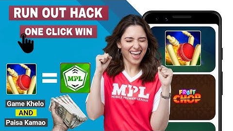MPL RUN OUT HACK TRICKS || MPL NEW LATEST TRICK || MPL RUN OUT GAME HACK TRICK 2021