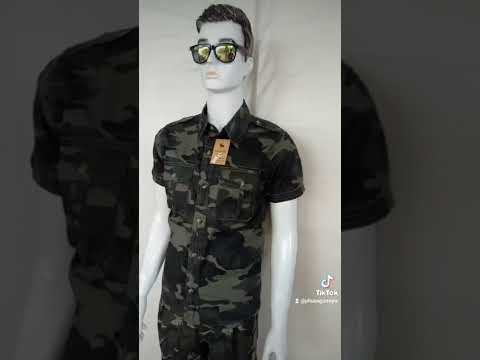 Video Áo sơ mi nam thời trang lính đơn giản phong cách nam... - youtube