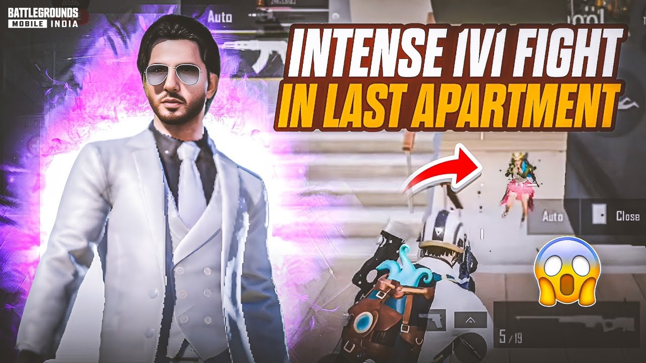 Intense 1v1 Fight In Last Apartment ☠️ | Sahaj Gaming | BGMI ...