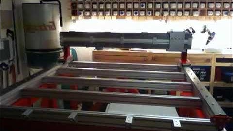 Install Rack on Y axis CRP4848 and Fine tune ZPlate