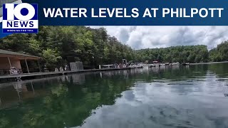 Drought conditions not heavily impacting water levels at Philpott Lake