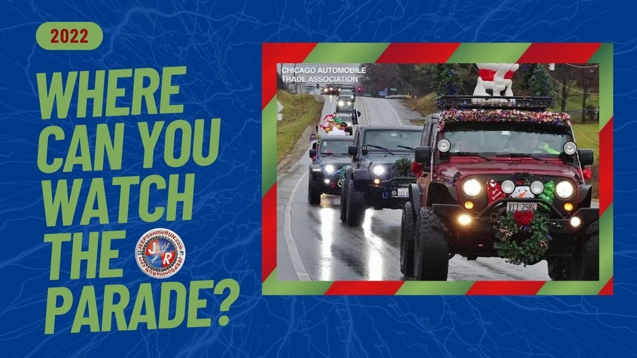 Where Can You Watch the Jeeps on the Run Toys for Tots Parade On Dec 4, 2022?