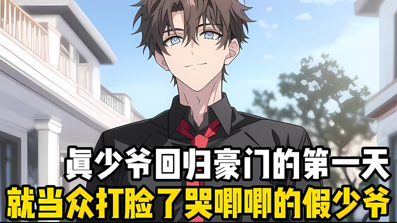 迴歸豪門的第一天你就打臉瞭衆人，上一秒親生父母還在説你從小在孤兒院長大，上不瞭枱面，下一秒你就説假少爺還沒有媽呢#漫画 #小说 #二次元