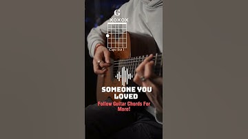 Thumbnail of Someone You Loved | Guitar Chords #guitarchords #guitarcover #guitartutorial #someoneyouloved