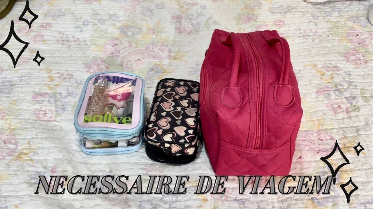 Minhas necessaires de viagem para Minas Gerais