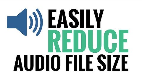 How To Easily Reduce Audio File Size On A Mac - iTunes