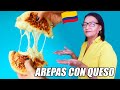 AREPAS COLOMBIANAS con QUESO RECETA