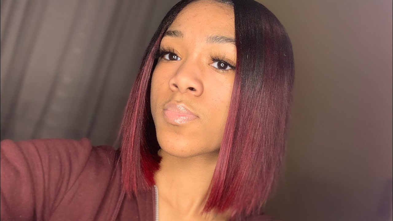 How To: Blunt Cut Quickweave Bob | DIY 