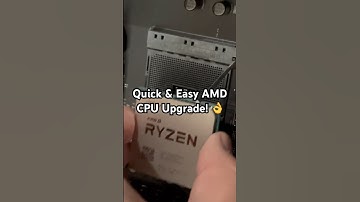 Quick & Easy AMD CPU Upgrade!👌 #pcmasterrace #pcupgrade #amd #gamingpc #upgrade #gamingrig #pcgamer