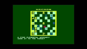 Archon - Classic Game on Atari 8bit