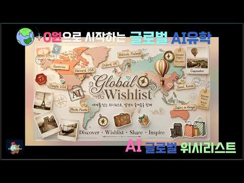 [4K]🎓방안에서 $0로 시작하는 세계 최고의 AI 유학#AIGlobalWishlist #무료AI유학 #핀란드교육 #AI리터러시 #자기계발 #학비0원 #글로벌인재